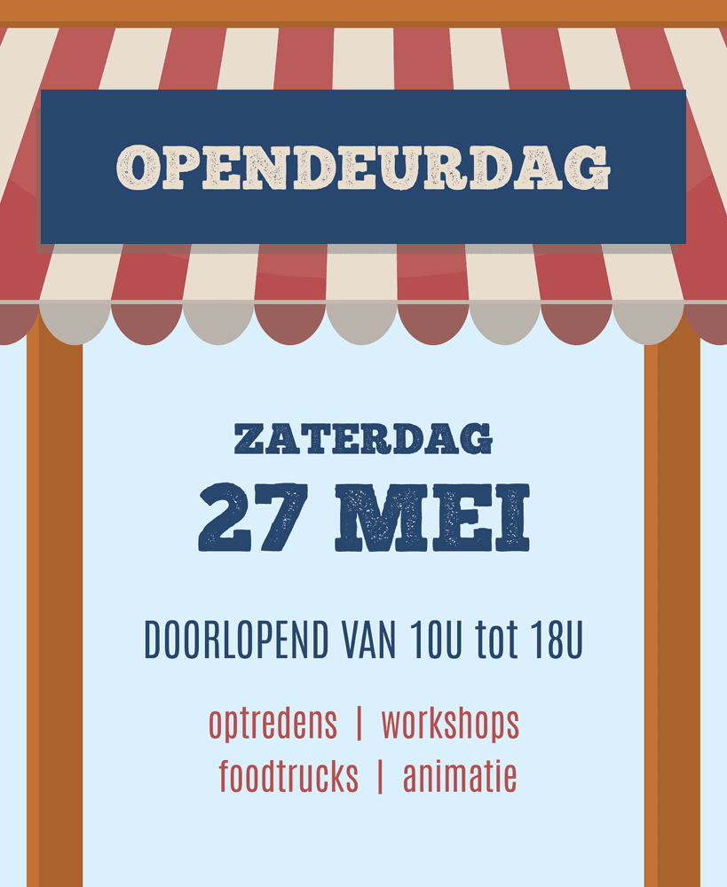 Opendeurdag zaterdag 27 mei 2023