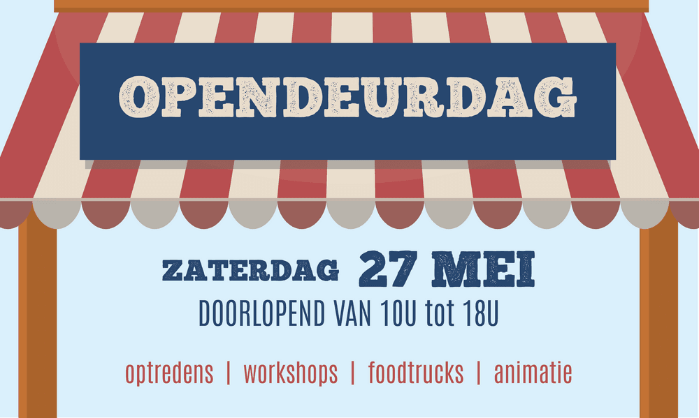 Opendeurdag 27 mei