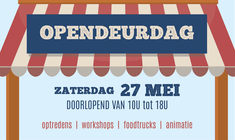 Opendeurdag 27 mei