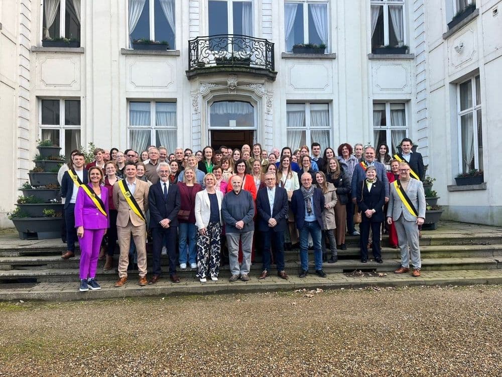 Ontvangst door Gemeente Evergem ter gelegenheid van het 100-jarig bestaan