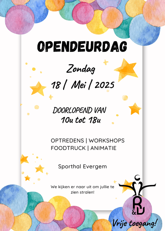 Kom naar onze Opendeurdag op 18 mei 2025!